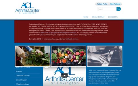 Welcome To The Arthritis Center of Lexington | Arthritis Center ...
