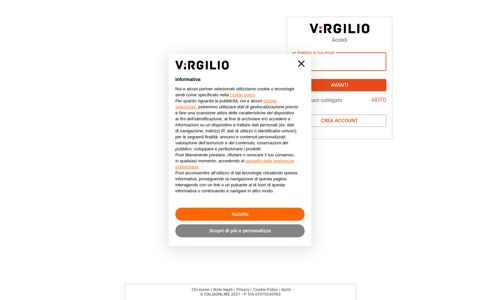 Virgilio Mail - login