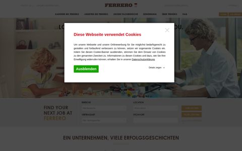 Karriere | Ferrero Karriere - Ferrero Careers