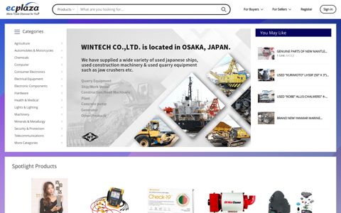 ECPlaza: Manufacturers, Suppliers, Exporters & Importers ...