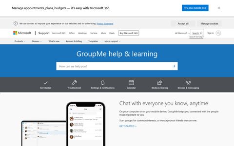 GroupMe help & learning - Microsoft Support