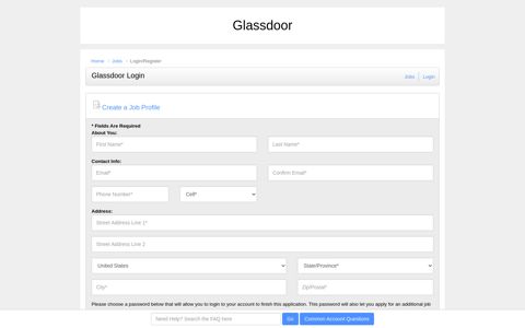 Glassdoor Login - Glassdoor - Job Listings - Glassdoor Jobs