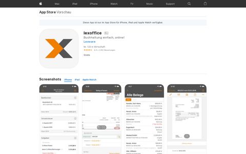 ‎lexoffice im App Store