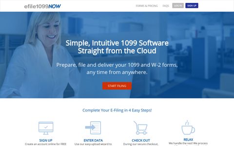 eFile1099NOW: 1099 Software and Services for $4.50 per Form