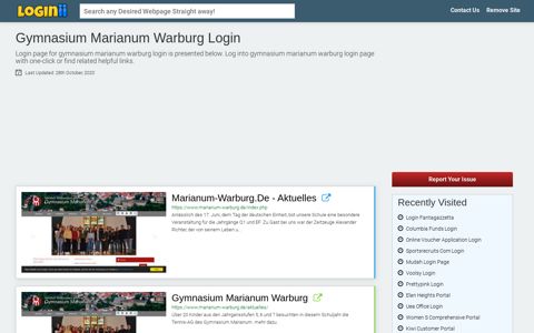 Gymnasium Marianum Warburg Login - Loginii.com