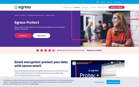 Secure Email | Email Encryption Software | Egress Protect