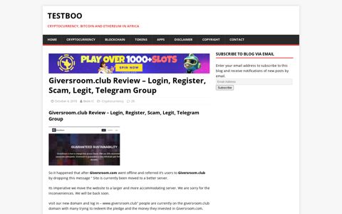 Giversroom.club Review - Login, Register, Scam, Legit ...