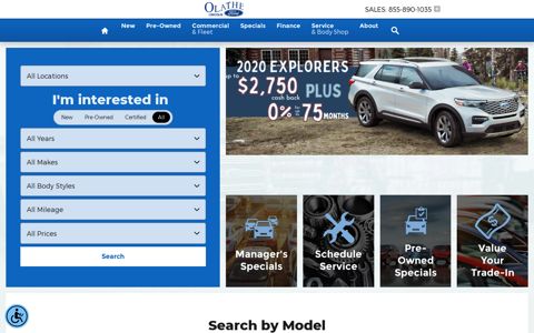 Olathe Ford Lincoln | Olathe, KS | New & Used Ford Dealership