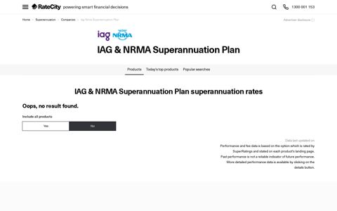 IAG & NRMA Superannuation Plan - RateCity