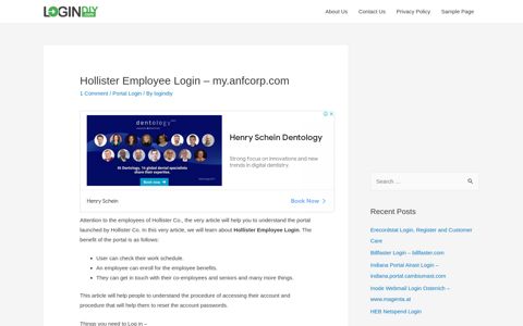 Hollister Employee Login - my.anfcorp.com - LoginDIY