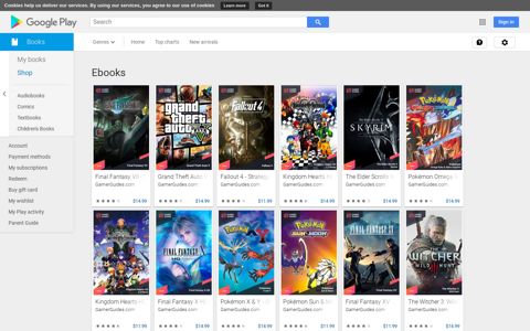 Books by GamerGuides.com on Google Play