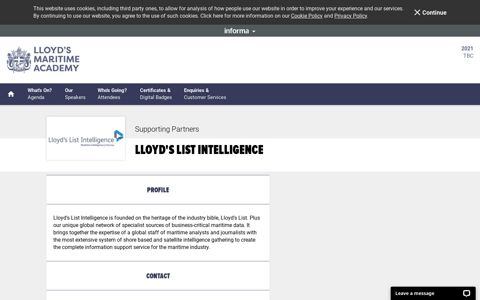 Lloyd's List Intelligence | Background to Shipping Training ...