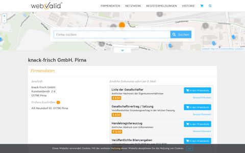 knack-frisch GmbH, Pirna- Firmenprofil - webvalid