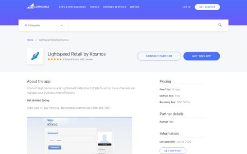 Lightspeed Retail by Kosmos - BigCommerce