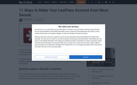 11 Ways to Make Your LastPass Account Even More Secure