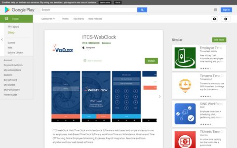 ITCS-WebClock - Apps on Google Play