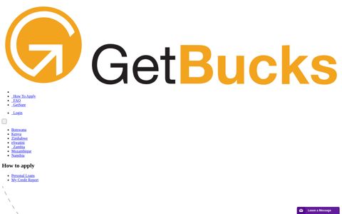 How To Apply - Instant Online Credit | GetBucks
