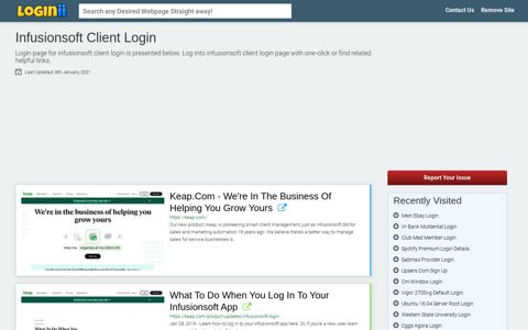 Infusionsoft Client Login - Loginii.com