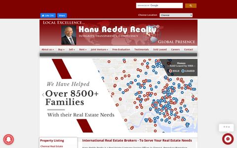 Chennai Real Estate | Hanu Reddy Realty | Property Brokers ...
