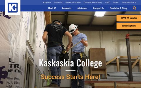 Kaskaskia College - Success Starts Here