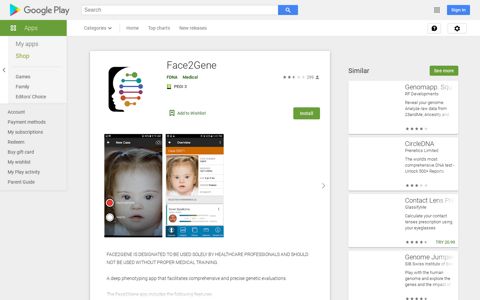 Face2Gene - Apps on Google Play