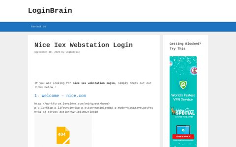 nice iex webstation login - LoginBrain