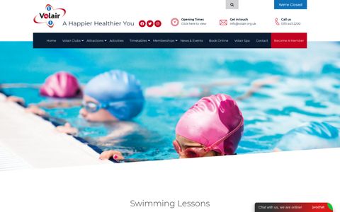 Swimming Lessons - Volair : Volair