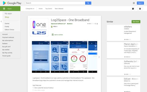 Log2Space - One Broadband – Apps on Google Play