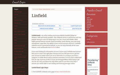 Linfield Email Login – Linfield College Webmail Sign In – mail ...