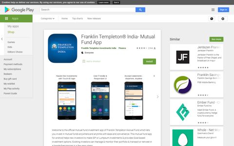 Franklin Templeton® India- Mutual Fund App - Apps on ...