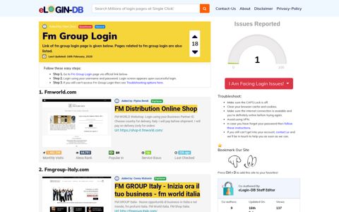 Fm Group Login - A database full of login pages from all over ...