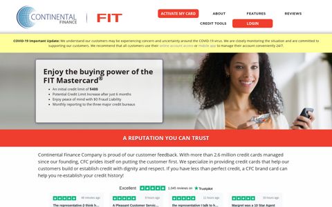 Continental Finance | Fit