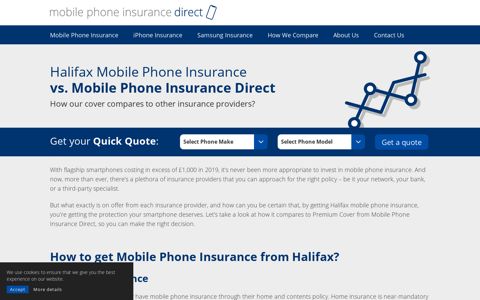 How to get Mobile Phone Insurance from Halifax?
