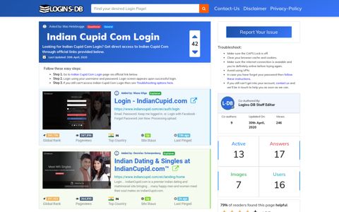 Indian Cupid Com Login - Logins-DB