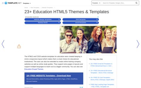 24+ Education HTML5 Themes & Templates | Free & Premium ...
