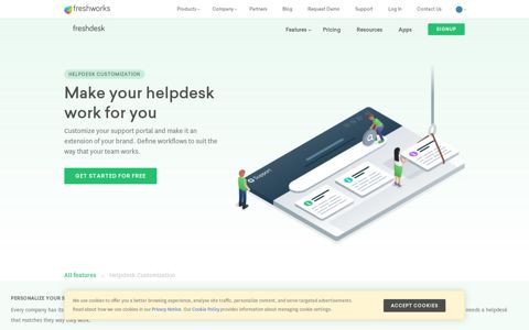 Customize your support portal | Freshdesk