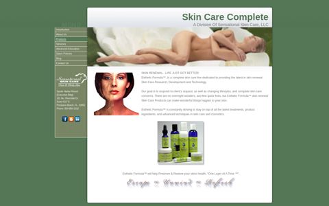 Esthetic Formula - Skin Care Complete - A Division of ...