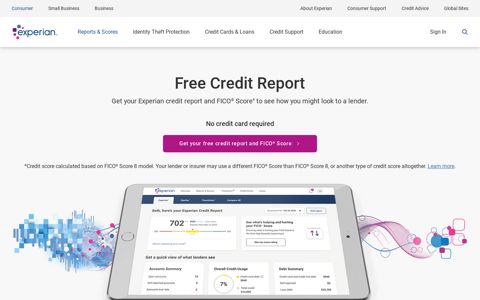 Free Credit Report - Experian