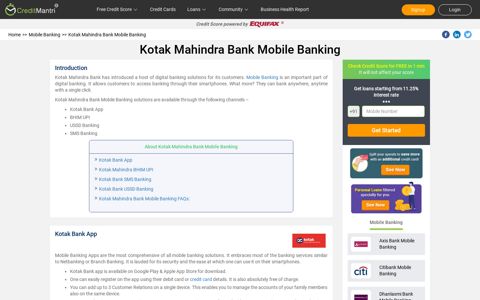 Kotak Mahindra Bank Mobile Banking - How to Register, Log ...