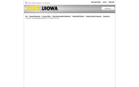 Jobs@UIOWA HawkId Login Form. - Jobs@UIOWA: Search ...