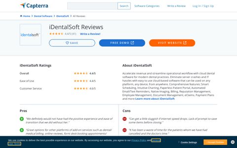 iDentalSoft Reviews 2020 - Capterra