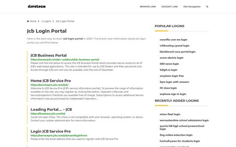 Jcb Login Portal ❤️ One Click Access - iLoveLogin
