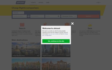 Cheap Flights from €9: Compare Flight Prices | Jetcost