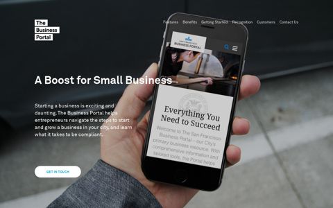 The Business Portal: Home