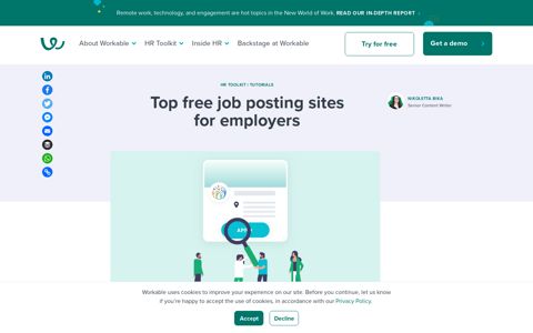 Top 12 Free Job Posting Sites for employers you should use