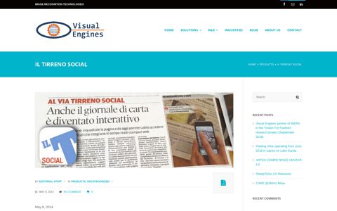 IL TIRRENO SOCIAL | - Visual Engines