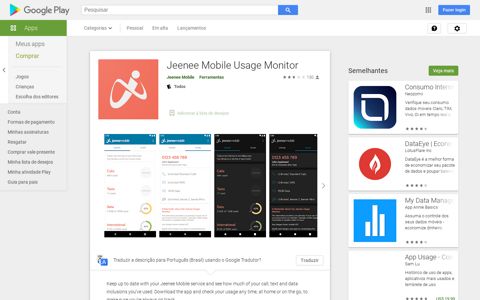 Jeenee Mobile Usage Monitor – Apps no Google Play