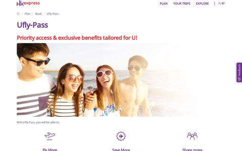 Ufly-Pass: HK Express Early/Priority Booking ... - HK Express