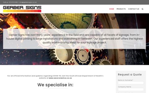 Gerber Signs – Gerber Signs has over thirty years' experience ...