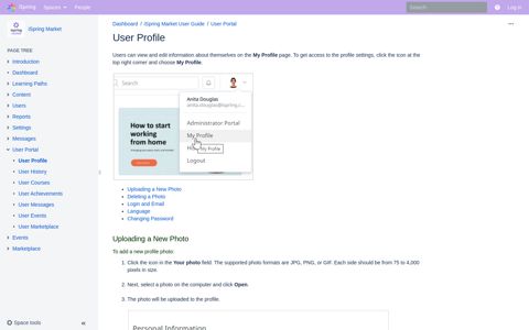 User Profile - iSpring Market - iSpring Help Docs